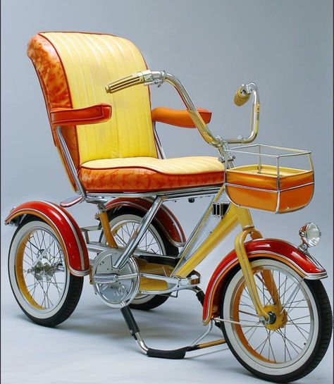 4 Wheel Bicycle, Modern Bicycle, Trike Bicycle, Adult Tricycle, Tricycle Bike, Futuristic Motorcycle, Custom Bicycle, Bike Ideas, Motor Scooters