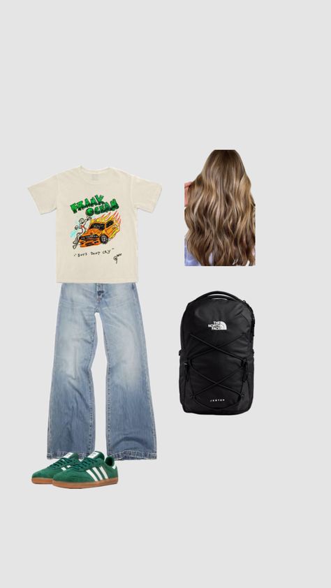 #school #outfit Cute Outfits For Field Trips, Fieldtrip School Outfit, Field Trip Outfit, School Outfits Middle School, Middle School Outfits, School Fit, School Fits, Cute Fits, Field Trip