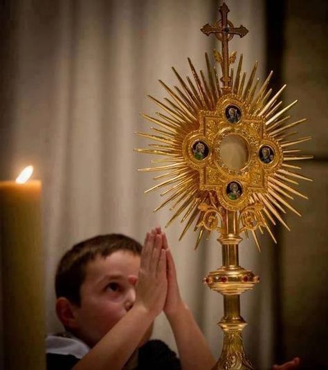 Kyrie Eleison, The Blessed Sacrament, Manifesting My Dream Life, Church Interior Design, Church Aesthetic, Blessed Sacrament, The Eucharist, Catholic Images, Church Interior