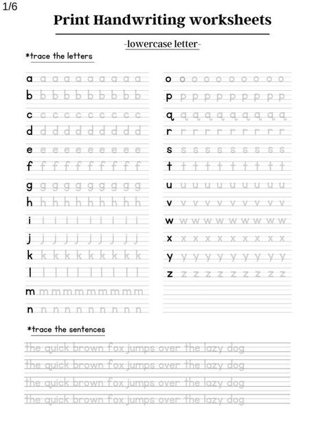 Neat Handwriting Practice Sheets Free, Hand Writing Practice Sheets, Tattoo Handwriting Fonts, Handwriting Fonts Practice, Neat Handwriting Practice Sheets, Block Alphabet Letters, Kids Handwriting Font, Pen Fonts, Neat Handwriting Practice