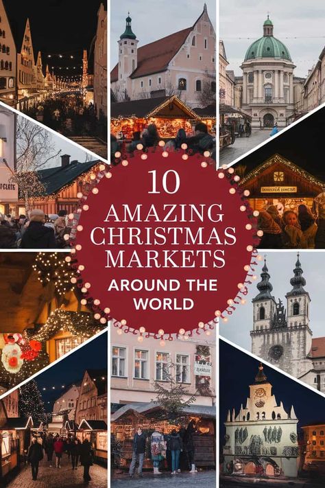 European Christmas: 10+ Must-See Markets Christmas Market Travel, Best European Christmas Markets, Europe Christmas, Christmas Towns, European Christmas, Utah Vacation, Christmas Bucket List, Recipe Icon, Christmas In Europe