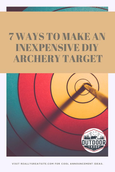 Bow Target Diy, Bow And Arrow Target Diy, Diy Bow Target Archery, Archery Targets Diy, Archery Target Stand Diy, Homemade Archery Target, Diy Archery Target Backstop, Archery Target Diy, Backyard Archery Range Diy