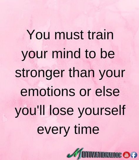 Control Emotions Quotes, Be Stronger Than Your Emotions, Stronger Than Your Emotions, Inspirational Fitness Quotes, Emotions Quotes, Control Emotions, Emotional Agility, Birthday Niece, Happy Birthday Niece