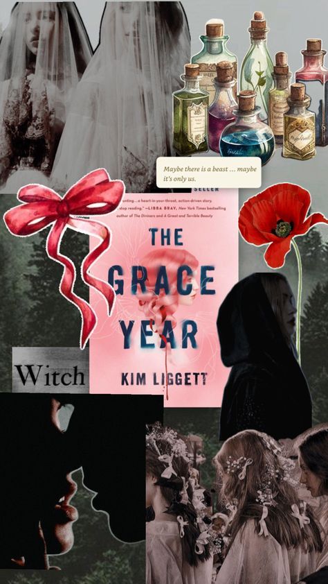 The grace year Kim Liggett book aesthetic The Grace Year Book, The Grace Year, Crave Series, Kindle Wallpaper, Books Edits, Year Aesthetic, Aesthetic Collages, Film Netflix, Book Vibes