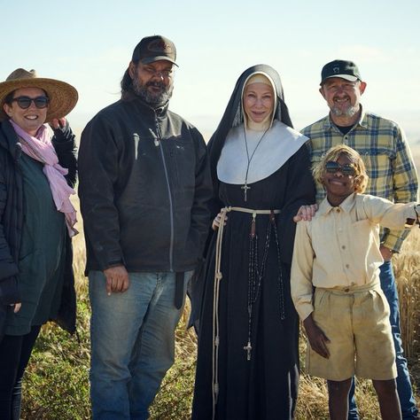 Cate Blanchett, Warwick Thornton, Aswan Reid and Andrew Upton behind the scenes of 'The New Boy' Andrew Upton, Cate Blanchett, International Film Festival, Big Screen, Film Festival, Behind The Scenes, Australia, Fan, On Twitter