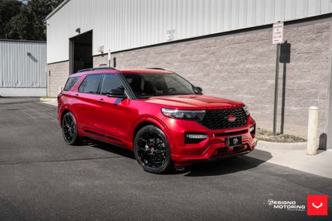 Ford Explorer St, New Ford Explorer, Explorer St, 2020 Ford Explorer, Ford Explorer Xlt, Vossen Wheels, Mid Size Suv, Sport Trac, Explorer Sport