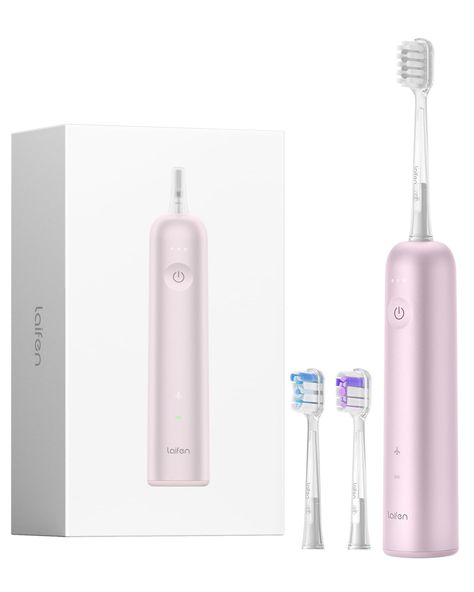 Laifen Wave Electric Toothbrush, Oscillation & Vibration Sonic Electric Toothbrush for Adults with 3 Brush Heads, IPX7 Waterproof Magnetic Rechargeable Travel Powered Toothbrush (Pink Aluminum Alloy) Power Toothbrush, Sonic Electric Toothbrush, Sonic Electric, Electric Toothbrush, Aluminium Alloy, Brushing Teeth, Sonic, Electricity, Thing 1