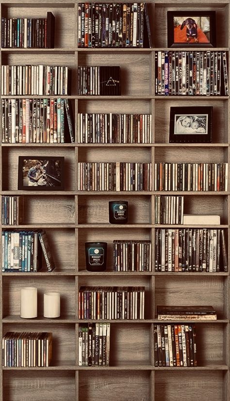 Large Bookshelf, Dark Academia Bookcase Aesthetic, Dark Academia Space Aesthetic, Chaotic Academia Bookshelf, Dark Academia Vibes Books, Stack Of Books Dark Academia, Rustic Bookshelf, Media Storage Cabinet, Large Bookshelves