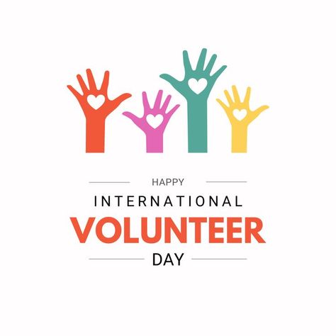 International Volunteer Day Ideas, International Volunteer Day, Acknowledgments For Project, International Volunteer, The Volunteers, Photoshop Tutorial Typography, 5 December, Volunteer Programs, World Days