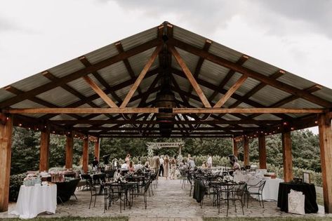 Running Hare Vineyard - EventUp Outdoor Event Venue Design, Outdoor Event Space, Barn For Events, Rustic Event Center, Pavilion Event Space, Park Wedding Reception Pavilion, Outdoor Pavillion, Open Air Chapel, Event Venue Design