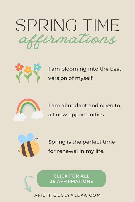 spring affirmations Spring Quotes Instagram, Spring Quotes Short, Short Spring Quotes, Spring Quotes Funny, Spring Quotes Inspirational, Spring Quotes Aesthetic, Spring Quotes Flowers, Inspirational Spring Quotes, Quotes About Spring