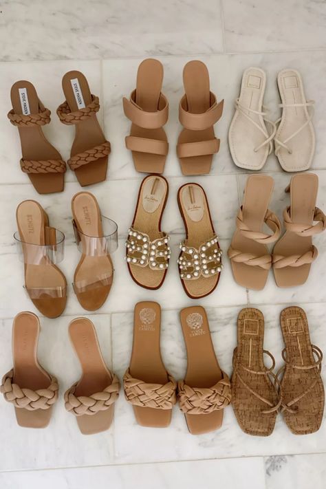 Ladies Footwear Flats, Elegant Sandals Flat, 2023 Sandals, Dressy Flat Sandals, Classy Sandals, Fancy Sandals, Pretty Sandals, Fashion Shoes Sandals, Shoes Heels Classy