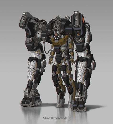 Sci Fi Steampunk, Suit Concept Art, Exoskeleton Suit, Mecha Tanks, Exo Suit, Robot Design Sketch, Spaceship Interior, Power Armour, Mech Suit