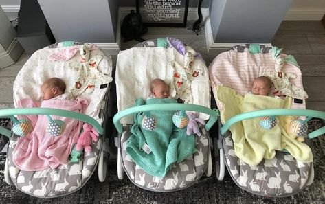 Nursery Triplets, Triplet Nursery, Taylor Kelce, Triplets Nursery, Kids Inspo, Triplet Babies, Dream Family, Future Mom