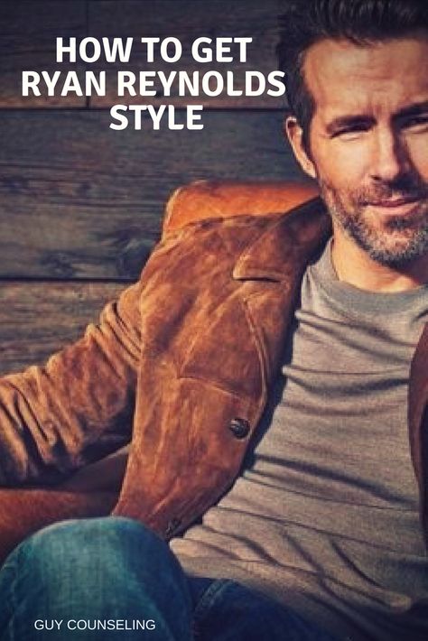 Learn how to style like Ryan Reynolds from clothing to facial hair. Simple, easy to follow tips in just one click. #ryanreynolds #mensstyle #mensfashion #malecelebrities Ryan Reynolds Clothing Style, Ryan Reynolds Wardrobe, Mens Clothing Styles Over 50 Casual, Tom Hardy Style Casual, Ryan Reynolds Fashion Style, Mens Fashion Over 50 For Men, Ryan Reynolds Style Outfits, Ryan Reynolds Style 2023, Ryan Reynolds’s Style