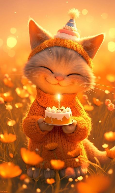 Happy Birthday With Cats Funny, Cats Iphone Wallpaper, Cat Birthday Wishes, Happy Birthday Puppy, Cool Happy Birthday Images, Animated Happy Birthday Wishes, Happy Birthday Wishes Pics, Happy Birthday Cat, Birthday Wishes Pics