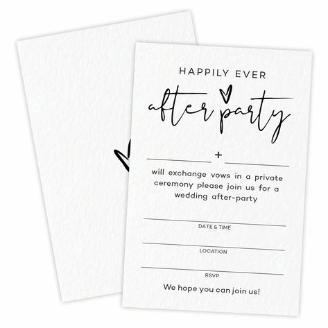 Simple wedding invitation cards