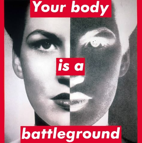 Barbara Kruger Art, Text Based Art, Francesca Woodman, Feminist Artist, Barbara Kruger, Jenny Holzer, Body Image Art, Cindy Sherman, Protest Art