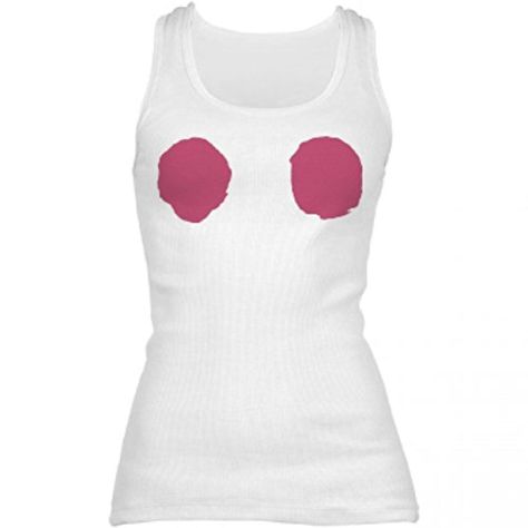 Regina George Costume Tee: Junior Fit Basic Bella 2x1 Rib Tank Top XX-Large White - Brought to you by Avarsha.com Regina George Costume, Mean Girl, Rib Tank Top, Halloween Costumes Friends, Regina George, Funny Tank Tops, Ribbed Tank Tops, Halloween Night, New Top