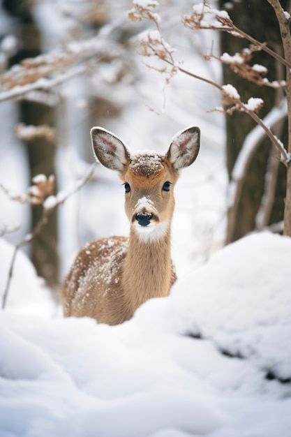 Winter Images Nature, January Animal, Animals In Snow, Winter Fotos, Winter Creatures, Winter Nature Photography, Aesthetic January, Cute Winter Animals, January Images