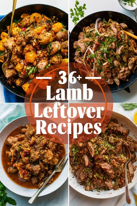 Leg Of Lamb Leftover Recipes, Leftover Lamb Chops Recipe, Lamb Leftover Recipes, Leftover Lamb Roast Recipes, Leftover Lamb Roast, Lamb Leftovers, Leftover Lamb Recipes, Lamb Tacos, Leftover Roast Lamb