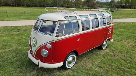 Vw Samba Bus, Beige Highlights, Buses For Sale, Vw Bus Camper, Michelin Tires, Vw Bugs, Beige Interior, Bus Camper, Volkswagen Bus