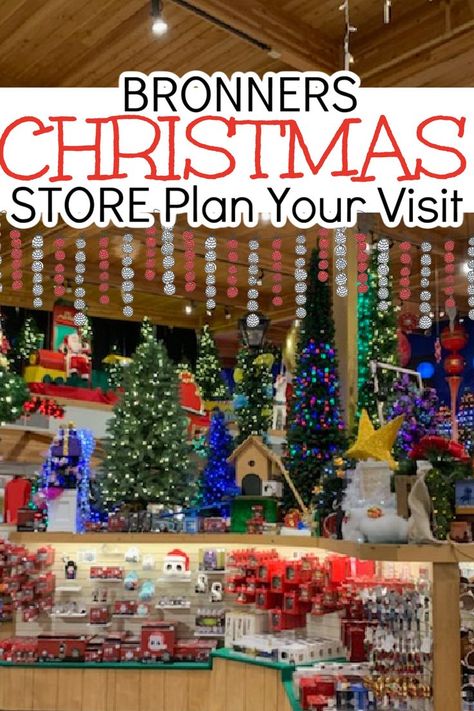 Bronners Christmas Store, Christmas Vacation Destinations, 12 Dates Of Christmas, Michigan Christmas, Frankenmuth Michigan, Store Plan, Storing Christmas Decorations, Michigan Road Trip, Isle Royale National Park