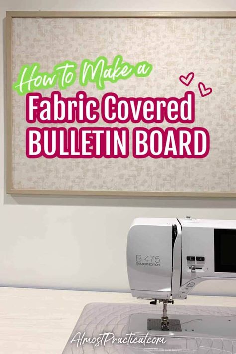 Diy Cork Board Ideas Fabric Covered, Bulletin Board Ideas For Bedroom, Fabric Covered Cork Board, Fabric Covered Bulletin Board, Fabric Corkboard, Diy Will, Fabric Bulletin Board, Diy Bulletin Board, Diy Cork Board