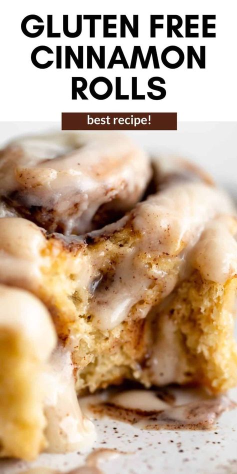 Gluten Free Cinnamon Rolls Recipe, Gluten Free Cinnamon, Gluten Free Cinnamon Rolls, Gf Breakfast, Vegan Cinnamon Rolls, Pan Sin Gluten, Homemade Gluten Free, Gluten Free Sweets, Mary Berry