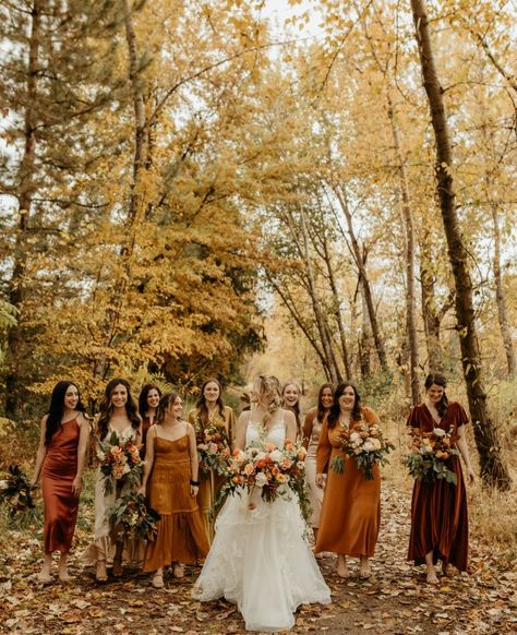 Darling Idaho Wedding Full of Fall Colors - Rocky Mountain Bride Fifty Flowers, Idaho Wedding, Sparkler Send Off, Mountain Bride, Wedding Planning Guide, Beautiful Autumn, Wholesale Flowers, Wedding Florals, Mountain Wedding