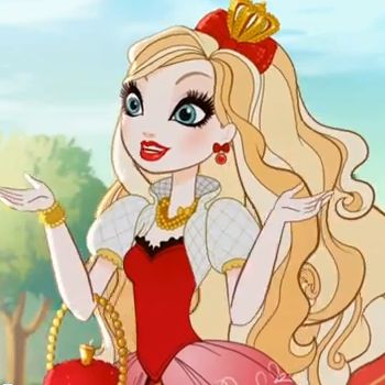 Ever After High Characters | Ever After High Apple White daughter of snow white. love her look. Lizzie Hearts, Raven Queen, Apple White, Dragon Games, Pony Drawing, Ever After High, High Art, Iconic Characters, Ever After