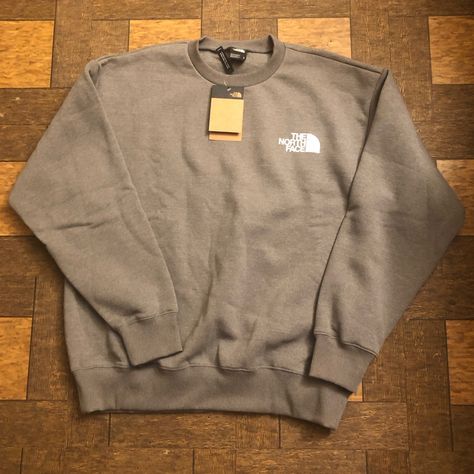 Brand New With Tags Mens The Northface Icon Logo Sweatshirt Item Is Brand New And Has Never Been Worn Or Used No Scratches, Scuffs Or Snags Size M Color Grey Cute Clothes For Guys, Vintage Nike Hoodies, Guys Crewneck, Crewnecks Men, Crew Neck Sweatshirt Men, Vintage Crew Neck Sweatshirt, Crewneck Men, Sweatshirt For Men, Mens Crewneck