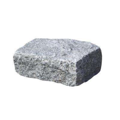 Cobblestone 10 in. x 7 in. x 4 in. Granite Gray Edger Kit Grey Pavers, Garden Edger, Paver Edging, Cobblestone Walkway, Cobblestone Pavers, Edging Stones, York Stone, Paver Driveway, Front Yard Design