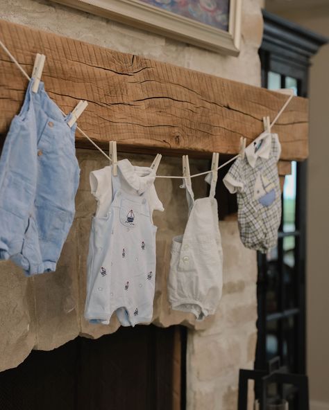 Showering our girl yesterday 🤍⛵️🍼 Can’t wait to see you be a Mama @jena_powell Ready to meet your sweet baby boy 🫶🏼🩵 #babyshower #babyshowerinspo #boybabyshower #babyshowerphotography #auntie #nephew Baby Shower Onesie Clothesline, Clothes Line Baby Shower Idea, Baby Shower Ideas Minimalist, White And Blue Baby Shower Ideas, Vintage Blue Baby Shower Ideas, Simple Blue Baby Shower Ideas, Oh Boy Baby Shower Theme, Blue Boy Baby Shower Ideas, Blue And Green Baby Shower Ideas