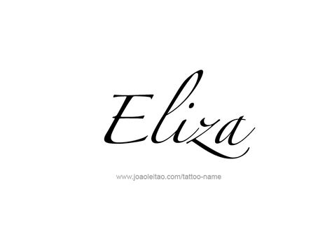 Tattoo Design Name Eliza Eliza Name Meaning, Eliza Name, What Is My Name, Nike Wallpaper Backgrounds, Tattoo Design Name, Leaves Changing Color, Logo Desing, Shop Window Stickers, Womens Fashion Casual Outfits