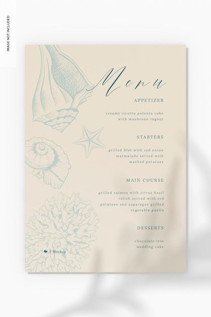 Beach Cafe Menu Design, Beach Restaurant Menu Design, Beach Menu Design, Pre Wedding Dinner, Cafe Design Inspiration, Invites Template, 21 Dinner, Red Desserts, Diner Menu