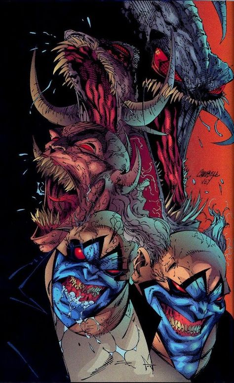 Felty Inkpen - Google+ Spawn Clown, Spawn Comics, Comic Book Villains, Comic Tattoo, Clown Tattoo, Dark Comics, Indie Comic, Todd Mcfarlane, Graphic Novel Art