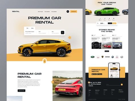 design, car, rent, booking, homepage, homepage, real estate, rental, car rent, rental app, app landing, landing page, app, mockup, website design, web design, website, ui design, uiux, car rent service, 2022 trend Rental Car Website, Car Rental Website, Car Rental App, Car App, Luxury Website, Car Ui, Booking Website, Luxury Car Rental, Digital Marketing Design