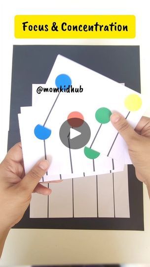 12K views · 398 reactions | Brain Booster 🤩 This is a quick 2 minute setup but it is not that easy to do.! It will be a good mind booster for kids. All you need: 1. Papers. 2. Dot stickers/ colourful pens. 3. Pompoms. Age: 3.5 years+ Kids have to Copy and Match the Pattern as per the heights of the above pattern. ✅️ Follow @momkidhub for more kids activities. #braingym #braingymforkids #braingymnastics #brainstimulation #brainbooster #mindpower #kidsactivityideas #preschoolactivities #montessoritoddler #homeschoolingideas #momsaroundtheworld #punemomblogger #punemoms #BrainGymForKids #BrainExercises #LeftAndRightBrain #rightbrain #leftbrain #kidsactivitiesideas #gamesforkids #diyactivities #BrainBoost #braingames #BrainBoosters #momkidhub #FocusBuilding #focusgame #concentrationact Colourful Pens, Brain Gym For Kids, Dot Stickers, Brain Stimulation, Brain Booster, Brain Boost, Brain Gym, The Heights, Mind Power