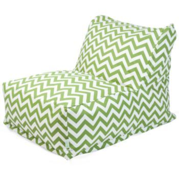 Majestic Home Goods Chevron Indoor Outdoor Beanbag Chair Lounger Faux Fur Bean Bag, Fur Bean Bag, Bean Bag Lounger, Outdoor Loungers, Washable Slipcovers, Outdoor Bean Bag, Bean Bag Sofa, Ikea Chair, Chevron Patterns