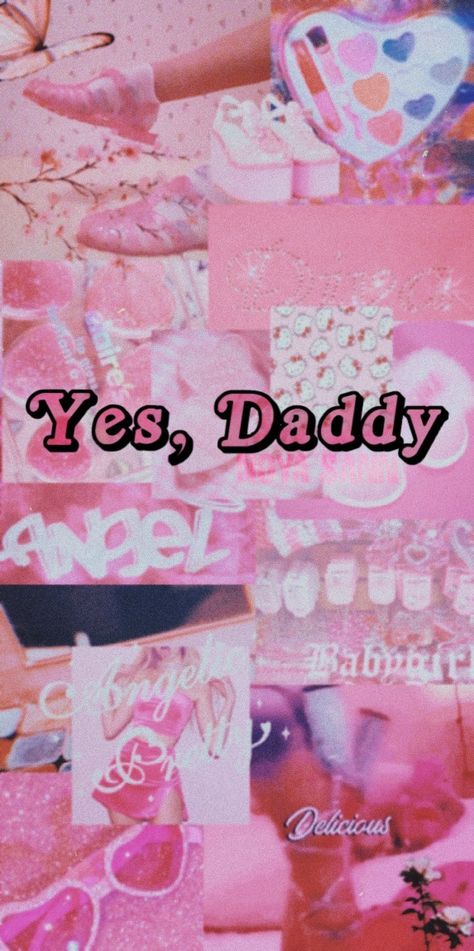 #Daddy #Little #Pink #Wallpaper #Aesthetic #Picsart Babygirl Wallpapers Aesthetic, Girly Screensavers, Pretty Pink Wallpapers, Pink Baddie Aesthetic Wallpaper, Tequila Tuesday, Aesthetic Pink Wallpaper, Pink Wallpaper Aesthetic, Pink And Black Wallpaper, Chill Wallpaper