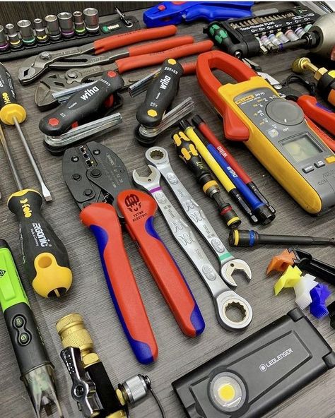 Garage Store, Tool Cabinets, Hvac Tools, Hvac Tech, Tool Logo, Refrigeration And Air Conditioning, Electrician Tools, Electrical Wiring Diagram, Tool Cabinet