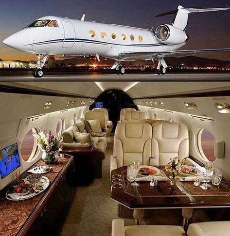 Jets Privés De Luxe, Private Jet Plane, Private Jet Interior, Jet Privé, Luxury Jets, Luxury Private Jets, Private Aircraft, Aircraft Interiors, Private Plane