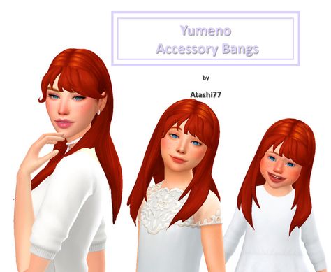 Toddler Hair Sims 4, Ts4 Accessories, Maxis Match Hair, The Sims 4 Maxis Match, Sims 4 Cas Cc, Pelo Sims, Female Sims, Sims 4 Mods Cc, Sims 4 Children