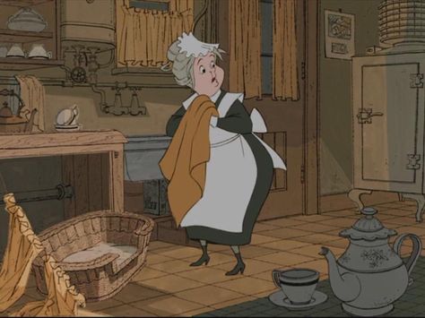 *NANNY ~ 101 Dalmations, 1961 Disney Stills, 101 Dalmatians 1961, 101 Dalmations, Disney 101 Dalmatians, Disney Dogs, Film Disney, Disney Classics, Walt Disney Animation, Disney Favorites