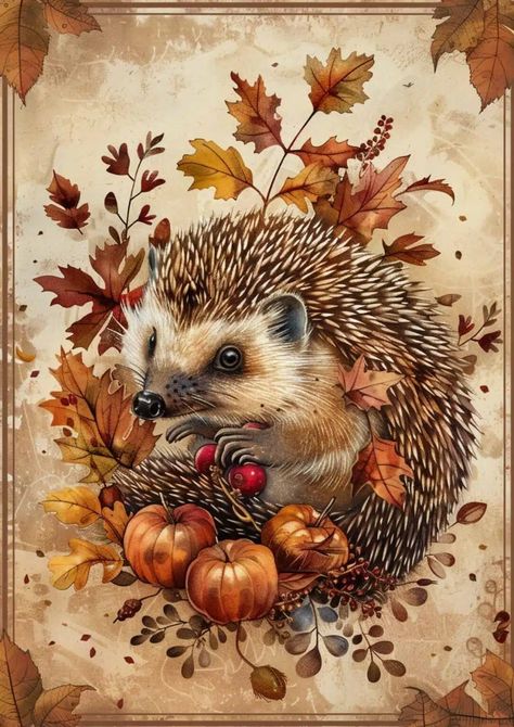 Big Eyes Art Vintage, Fall Botanicals, Vintage Fall Decor, Free Fall Printables, Fall Drawings, Free Vintage Printables, Free Printable Wall Art, Decoupage Diy, Big Eyes Art