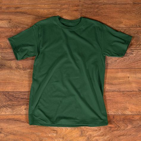 T shirt Green Mockup Template Tshirt Mockup Free, Mock Up T Shirt, Mockup Template Free, T Shirt Design Template, Blank T Shirts, Shirt Template, T Shirt Mockup, Clothing Mockup, Back View