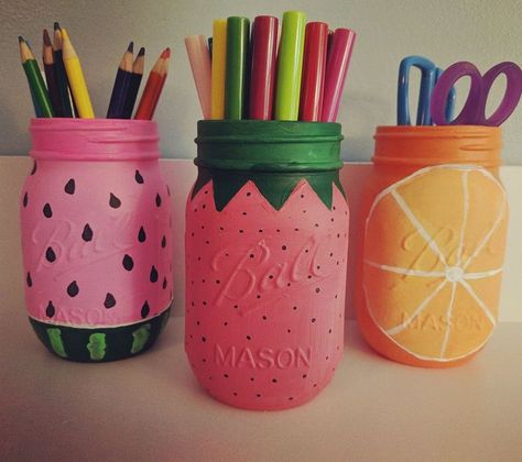 Mason Jars Painting, Jar Art Paint, Jar Painting Ideas, Mason Jar Painting Ideas, Designs For Painting, Jar Painting, Mason Jar Art, Jars Ideas, Mason Jar Design