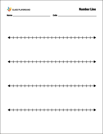 Printable Blank Number Line Blank Number Line Printable Free, Number Lines Printable, Number Line Printable Free, Integer Number Line, Open Number Line, Grade R Worksheets, Printable Number Line, Free Writing Prompts, Free Printable Numbers