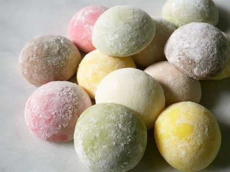 How To Make Mochi Without Rice Flour, Mochi Recipe Without Rice Flour, Rice Mochi, Mochi Recipes, Desserts Japonais, Rice Flour Recipes, Mochi Ice, Mochi Recipe, Mochi Ice Cream